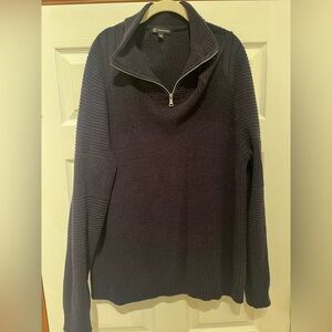 3xl international concepts men’s 3/4 zip sweater